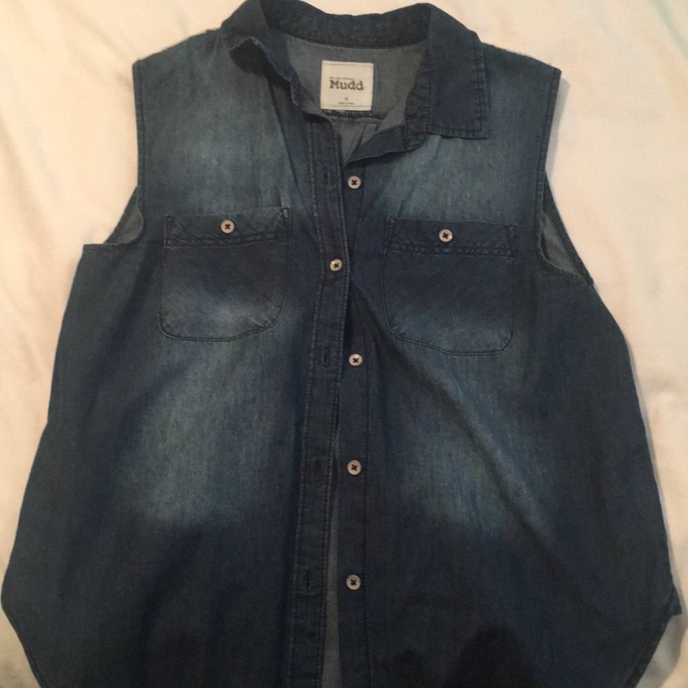 Button Up Jean Shirt